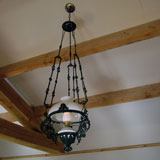 vaulted ceiling light