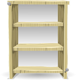 book shelf